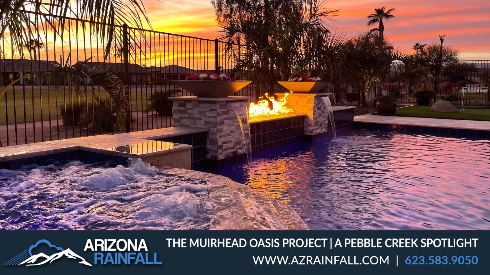 The Muirhead Oasis Project | A Pebble Creek Spotlight - Arizona Rainfall